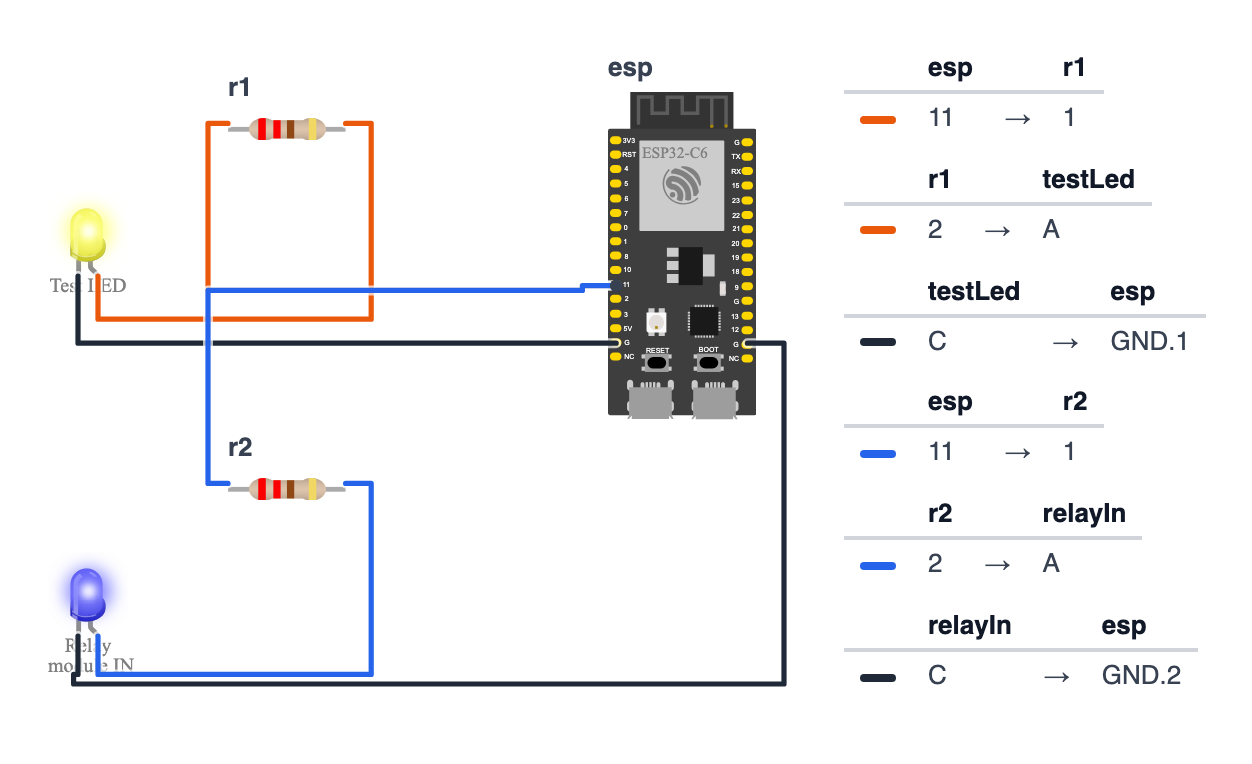Wiring for Matter Light Bridge — DIY Smart Light That